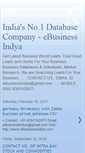 Mobile Screenshot of ebusinessindya.blogspot.com