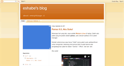 Desktop Screenshot of eshabe.blogspot.com