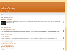 Tablet Screenshot of eshabe.blogspot.com