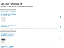 Tablet Screenshot of collectif-retraites-34.blogspot.com