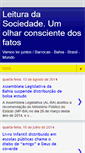 Mobile Screenshot of leituradasociedade.blogspot.com