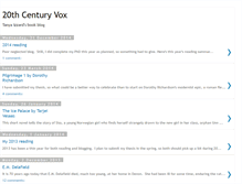 Tablet Screenshot of 20thcenturyvox.blogspot.com