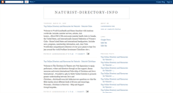 Desktop Screenshot of naturist-directory-info.blogspot.com