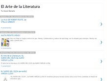 Tablet Screenshot of elartedelaliteratura.blogspot.com