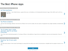 Tablet Screenshot of best-iphone-apps.blogspot.com