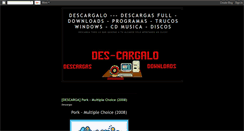 Desktop Screenshot of des-cargalo.blogspot.com