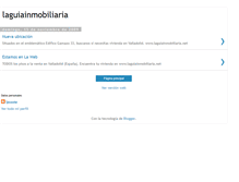 Tablet Screenshot of laguiainmobiliaria.blogspot.com