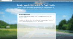 Desktop Screenshot of hendersonvilledentist.blogspot.com