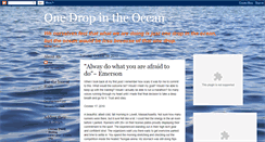 Desktop Screenshot of dropintheocean-lisa.blogspot.com