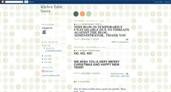 Desktop Screenshot of kitchentableissues.blogspot.com