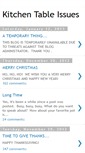 Mobile Screenshot of kitchentableissues.blogspot.com