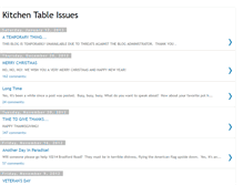 Tablet Screenshot of kitchentableissues.blogspot.com