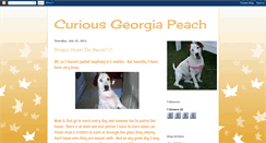 Desktop Screenshot of curiousgeorgiapeach.blogspot.com