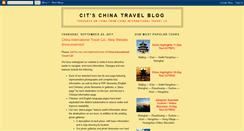 Desktop Screenshot of chinatravelca.blogspot.com