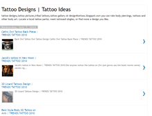 Tablet Screenshot of design4tattoos.blogspot.com