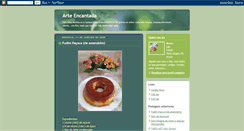 Desktop Screenshot of cozinhaencantada.blogspot.com