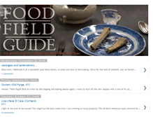 Tablet Screenshot of foodfieldguide.blogspot.com