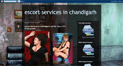 Desktop Screenshot of escortchandigarh.blogspot.com