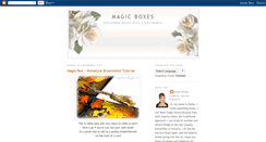 Desktop Screenshot of magic-boxes.blogspot.com