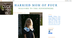 Desktop Screenshot of harriedmomoffour.blogspot.com