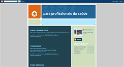 Desktop Screenshot of profissionaisdasaude.blogspot.com