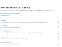 Tablet Screenshot of profissionaisdasaude.blogspot.com