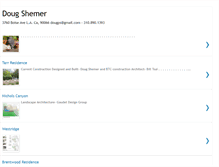 Tablet Screenshot of dougshemerportfolio.blogspot.com