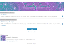 Tablet Screenshot of lovelyloops.blogspot.com