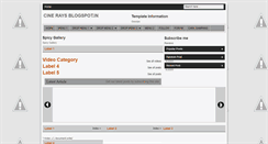Desktop Screenshot of cinerays.blogspot.com
