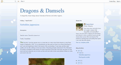 Desktop Screenshot of dragonsndamsels.blogspot.com