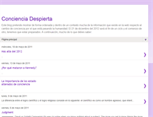 Tablet Screenshot of despertemosya.blogspot.com