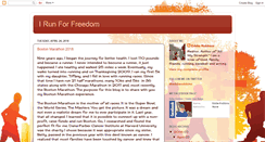 Desktop Screenshot of irunforfreedom.blogspot.com