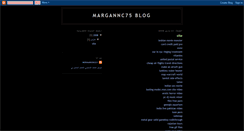 Desktop Screenshot of margannc75.blogspot.com