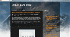 Desktop Screenshot of iconos-para-msn.blogspot.com
