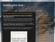 Tablet Screenshot of iconos-para-msn.blogspot.com
