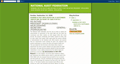 Desktop Screenshot of nationalauditfederation.blogspot.com