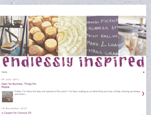 Tablet Screenshot of endlesslyinspiredonline.blogspot.com