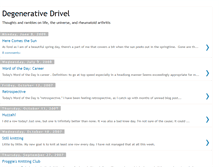 Tablet Screenshot of degenerativedrivel.blogspot.com