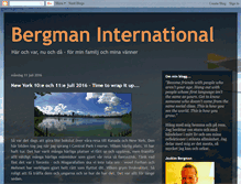 Tablet Screenshot of bergmaninternational.blogspot.com