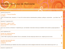 Tablet Screenshot of dimanche-le-jour-de-lactivisme.blogspot.com