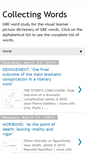 Mobile Screenshot of collectingwords.blogspot.com