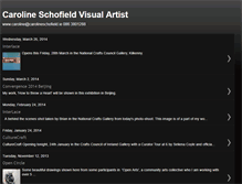 Tablet Screenshot of carolineschofield.blogspot.com