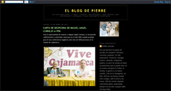 Desktop Screenshot of elblogdepierre.blogspot.com