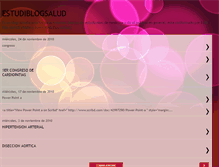 Tablet Screenshot of estudiblogsalud.blogspot.com