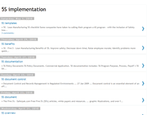 Tablet Screenshot of 5simplementation.blogspot.com