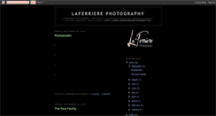 Desktop Screenshot of laferrierephotography.blogspot.com