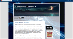 Desktop Screenshot of conscienciacosmicax.blogspot.com