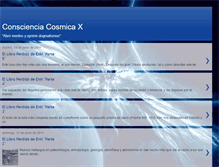 Tablet Screenshot of conscienciacosmicax.blogspot.com