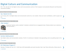 Tablet Screenshot of digitalcultureandcommunication.blogspot.com