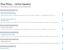Tablet Screenshot of lemonrecipebox.blogspot.com